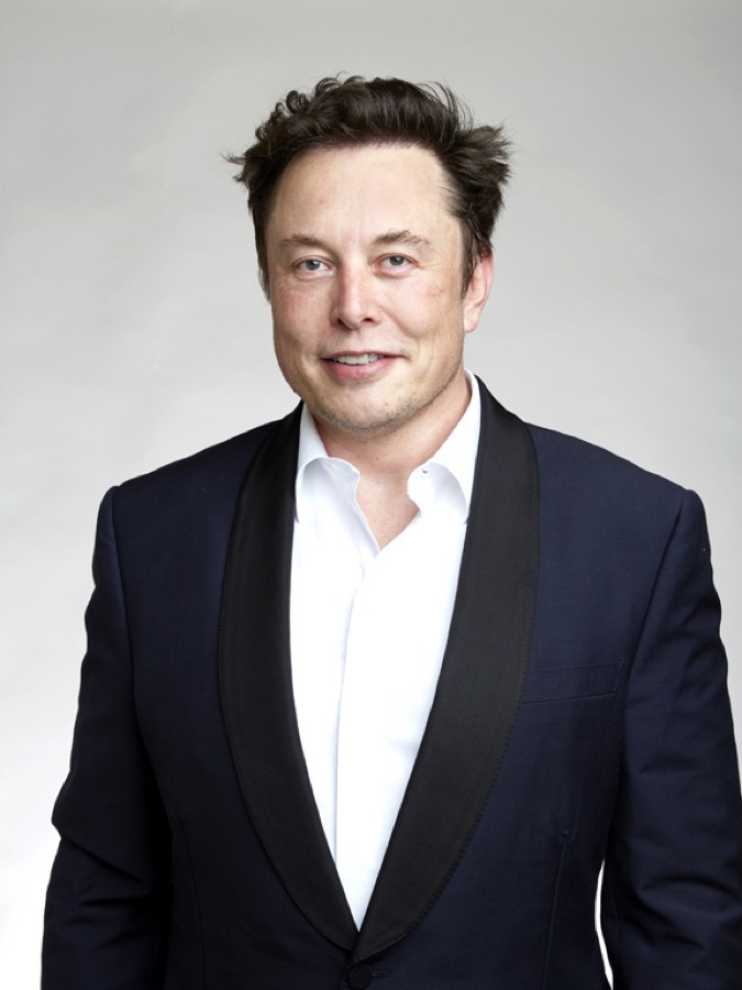 Elon Musk portrait